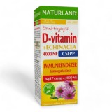 Naturland Magyarország Kft Naturland D-vitamin 4000NE+Echinacea csepp 30ml
