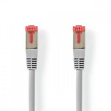 NEDIS Cat 6 kábel | RJ45 Dugasz | RJ45 Dugasz | S/FTP | 2.00 m | Kerek | PVC | Szürke | Papírfüles