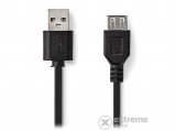 Nedis (CCGT60010BK10) USB 2.0 A - USB 2.0 A kábel 1m, fekete