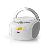 NEDIS CD-lejátszó, FM rádió, USB, Bluetooth®, AUX-in