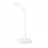 Nedis Érintésvezérelt LED Asztali Lámpa/Vezeték nélküli töltő 5W fehér  (LTLGQ3M1WT) (LTLGQ3M1WT) - Lámpák