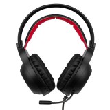 NICEBOY ORYX X200 Gamer vezetékes fejhallgató mikrofonnal, Fekete (ORYX-X-200) - Fejhallgató