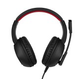 NICEBOY ORYX X300 Gamer vezetékes fejhallgató mikrofonnal, Fekete (ORYX-X-300) - Fejhallgató