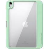 Nillkin Bevel Leather Case iPad 10.9 2022 (10 gen.) intelligens flipes bőr tok állvánnyal zöld