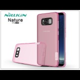 Nillkin Nature Samsung G955F Galaxy S8 Plus hátlap pink (NL138650) (NL138650) - Telefontok