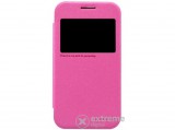 Nillkin SPARKLE S-View Cover műanyag tok Samsung Galaxy Core Prime (SM-G360) készülékhez, rózsaszín