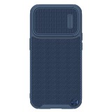 Nillkin Textured S mágneses tok iPhone 14 Pro MagSafe tok kameravédővel kék
