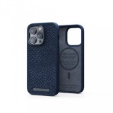 Njord Salmon Leather MagSafe tok fekete Apple iPhone 14 Pro készülékhez NA42SL00
