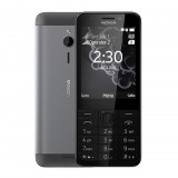Nokia 230 Dual SIM Dark Silver Mobiltelefon (121689) - Mobiltelefonok