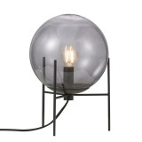 NORDLUX Alton asztali lámpa, fekete, E14, max. 15W, 20cm átmérő, 47645047