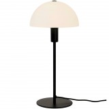 NORDLUX Ellen asztali lámpa, fekete, E14, max. 40W, 20cm átmérő, 2112305003