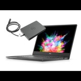 Notebook Dell Latitude 7370+Docking station Dell WD15 USB-C K17A001 m5-6Y54 | 8GB DDR4 | 128GB SSD | NO ODD | 13,3" | 1920 x 1080 (Full HD) | Webcam | HD 515 | Win 10 Pro | Bronze | 6. Generation (1528844) - Felújított Notebook