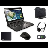 Notebook Lenovo ThinkPad Chromebook 11e 3rd Gen Pack Celeron N3150 | 4GB LPDDR3 | 16GB (eMMC) SSD | 11,6" | 1366 x 768 | Webcam | Intel HD | Chrome OS | HDMI | Silver (15210661) - Felújított Notebook