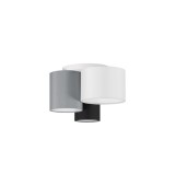 Nova Luce BRYSON mennyezeti lámpa, szürke, E27 foglalattal, max. 3x12W, 9555805