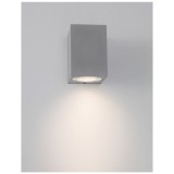Nova Luce FUENTO kültéri fali lámpa, szürke, GU10 foglalattal, max. 1x7W, 9790542