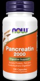NOW Foods Pancreatin 2000 (100 kapszula)