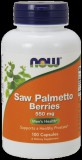 NOW Foods Saw Palmetto Berries 550mg (100 kapszula)