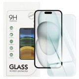 OEM iPhone 15 üvegfólia, tempered glass, előlapi, edzett, 9H, 0.3mm