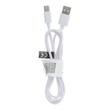 OEM Kábel USB - Type-c 2,0 C366 fehér 1 méter (csatlakozó hosszú: 8mm)