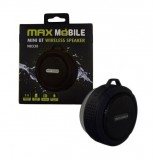 OEM Max Mobile Mini bluetooth hangszóró, vezeték nélküli hangszóró, fekete, 3W, N8338