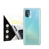 OEM Samsung Galaxy A51 üvegfólia, tempered glass, edzett, lencsevédő, kamera védő