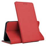 OEM Xiaomi Redmi 10 5G / Poco M4 5G könyvtok, fliptok, telefon tok, bankkártyatartós, mágneszáras, piros, Smart Case book