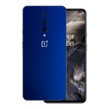 OnePlus 7 Pro - Matt króm sötétkék hátlap fólia