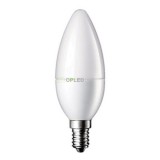 Optonica LED Gyertya E14 230V 6W 480Lm meleg fehér (SP1463) (SP1463) - LED-es égők