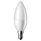 Optonica LED gyertya, E14, 4W, 230V, meleg fehér fény