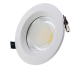 Optonica LED spotlámpa, 30W, COB, kerek, fehér fény