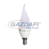 OPTONICA SP1752 LED fényforrás E14 C37 TIP 6W 175-265V 480lm 4500K 180° 37x125mm IP20 A+ 25000h