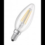 Osram BASE LED fényforrás E14 4W Gyertya meleg fehér üveg (2db) (4052899972032) (4052899972032) - LED-es égők