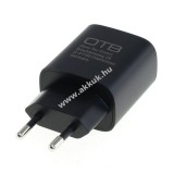 OTB Hálózati töltő adapter USB-C csatlakozóval, USB Power Delivery, 20W, fekete - Kiárusítás!