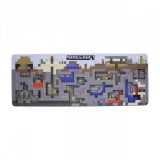Paladone, Minecraft: Mining World™, Large, 80 x 30 cm, Szövet, Csúszásmentes, Gamer, Billentyűzet és egérpad