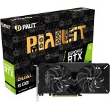 Palit GeForce RTX 2060 Dual 6GB GDDR6 192bit (NE62060018J9-1160A) - Videókártya