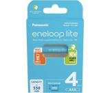 Panasonic Eneloop Lite 4db AAA 550mAh