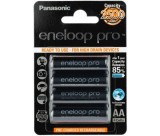 Panasonic Eneloop Pro 2500mAh AA Ni-MH akkumulátor 4db/csomag BK-3HCDE/4BE
