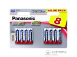 Panasonic Everyday Power LR6EPS-8BW AA ceruza 1.5V szupertartós alkáli elemcsomag (8db)