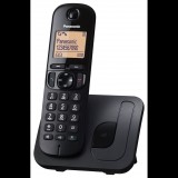 Panasonic KX-TGC210PDB DECT hívóazonosítós telefon fekete (KX-TGC210PDB) - Vezetékes telefonok