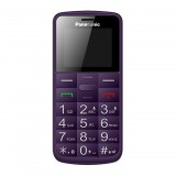 Panasonic KX-TU110EXV Dual-Sim mobiltelefon lila (KX-TU110EXV) - Mobiltelefonok