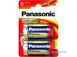Panasonic Pro Power LR20PPG-2BP D/góliát 1.5V alkáli/tartós elemcsomag (2db)