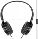 Panasonic RP-HF100ME-K fekete mikrofonos fejhallgató (RP-HF100ME-K)