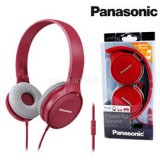 Panasonic RP-HF100ME-P sötét rózsaszín mikrofonos fejhallgató (RP-HF100ME-P)
