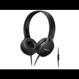 Panasonic RP-HF300ME-K mikrofonos fejhallgató fekete (RP-HF300ME-K) - Fejhallgató