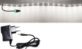 Pannon LED 8m hosszú 44Wattos, kapcsoló nélküli, 24V adapteres hidegfehér LED szalag (480db L2835 SMD LED)