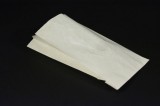 Papírzacskó éltalpas oldalredős  fehér 24x13,5x5 cm 1 kg