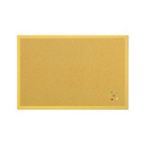 Parafatábla Bi-Office fakeretes 40x60 cm sárga