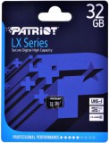 Patriot LX SERIES MICRO SDHC 32GB CLASS 10 UHS-I U1 (90 MB/S OLVASÁSI SEBESSÉG)