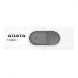 Pen Drive 16GB ADATA UV220 USB 2.0 White/Gray (AUV220-16G-RWHGY) (AUV220-16G-RWHGY) - Pendrive