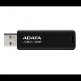 Pen Drive 32GB ADATA AUV360 USB 3.2 fekete (AUV360-32G-RBK) (AUV360-32G-RBK) - Pendrive